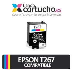 Cartucho de tinta compatible Epson T266 Negro PERTENENCIENTE A LA REFERENCIA Encre Epson T266 / T267