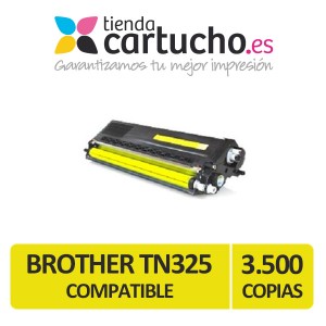 Toner NEGRO BROTHER TN 325 compatible, sustituye al toner original TN-325BK PARA LA IMPRESORA Toner imprimante Brother DCP-9050CDN