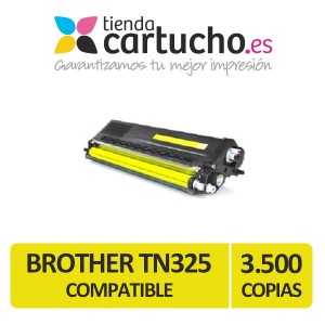 Toner NEGRO BROTHER TN 325 compatible, sustituye al toner original TN-325BK PARA LA IMPRESORA Toner imprimante Brother DCP-9055CDN