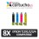 PACK 8 (ELIJA COLORES) CARTUCHOS COMPATIBLES EPSON T1291/2/3/4