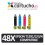 PACK 48 (ELIJA COLORES) CARTUCHOS COMPATIBLES EPSON T1291/2/3/4