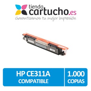 Toner NEGRO HP CE310/126A BK compatible, sustituye al toner original CE310 PERTENENCIENTE A LA REFERENCIA Canon CRG729