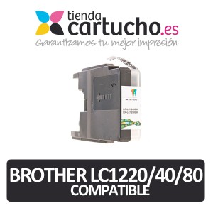 Brother LC1280 NEGRO Cartucho de tinta compatible, sustituye al cartucho original Brother LC-1280BK PARA LA IMPRESORA Cartouches d'encre Brother MFC-J625DW