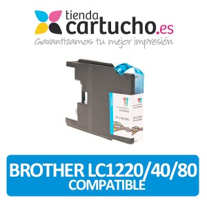 Brother LC1280 NEGRO Cartucho de tinta compatible, sustituye al cartucho original Brother LC-1280BK PARA LA IMPRESORA Cartouches d'encre Brother MFC-J6710