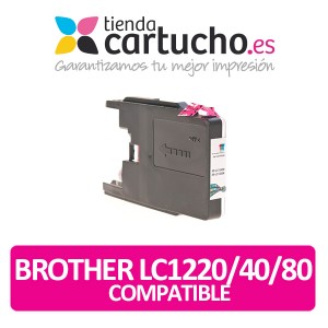 Brother LC1280 NEGRO Cartucho de tinta compatible, sustituye al cartucho original Brother LC-1280BK PARA LA IMPRESORA Cartouches d'encre Brother DCP-J725DW