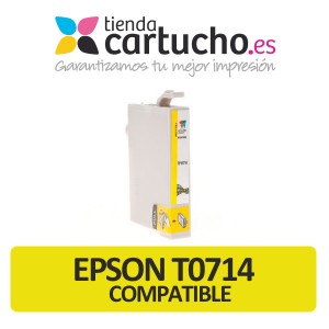 CARTUCHO COMPATIBLE EPSON T0714 PERTENENCIENTE A LA REFERENCIA Encre Epson T0711/2/3/4