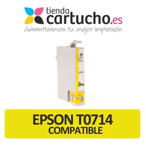 CARTUCHO COMPATIBLE EPSON T0714 PARA LA IMPRESORA Epson Stylus S 20