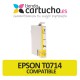 CARTUCHO COMPATIBLE EPSON T0714