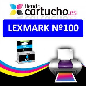 CARTUCHO COMPATIBLE NEGRO LEXMARK Nº 100 PERTENENCIENTE A LA REFERENCIA Cartouches Lexmark Nº 100