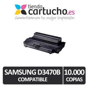 Toner SAMSUNG D3470B compatible, sustituye al toner original SAMSUNG ML-D3470B PARA LA IMPRESORA Toner Samsung ML-3470ND