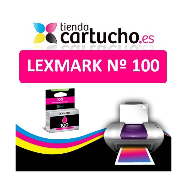 CARTOUCHE COMPATIBLE MAGENTA LEXMARK Nº 100/108 CARTOUCHE COMPATIBLE MAGENTA LEXMARK Nº 100/108