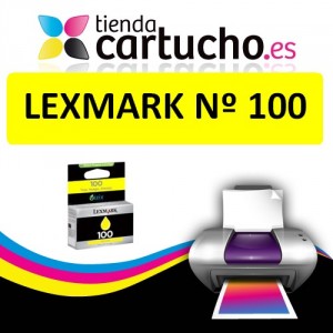 CARTUCHO COMPATIBLE NEGRO LEXMARK Nº 100 PERTENENCIENTE A LA REFERENCIA Cartouches Lexmark Nº 100