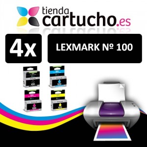 CARTUCHO COMPATIBLE NEGRO LEXMARK Nº 100 PARA LA IMPRESORA Cartouches Lexmark Prevail Pro705