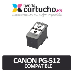 CARTUCHO COMPATIBLE CANON PG-512 NEGRO ALTA CAPACIDAD PARA LA IMPRESORA Cartouches d'encre Canon Pixma MP240