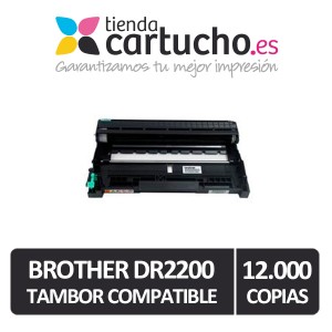 TAMBOR BROTHER DR-2000, SUSTITUYE AL TAMBOR ORIGINAL DR 2000 PARA LA IMPRESORA Toner imprimante Brother HL-2270DW