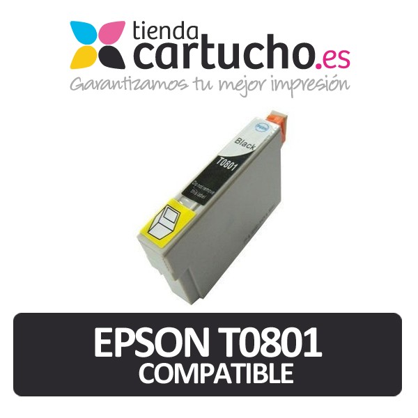CARTOUCHE COMPATIBLE EPSON T0801 NOIR CARTOUCHE COMPATIBLE EPSON T0801 NOIR