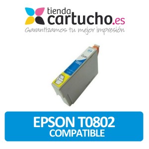 CARTUCHO COMPATIBLE EPSON T0802 PARA LA IMPRESORA Epson Stylus Photo P 50