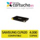 Toner AMARILLO SAMSUNG CLP620 compatible, sustituye al toner original CLT-Y5082L