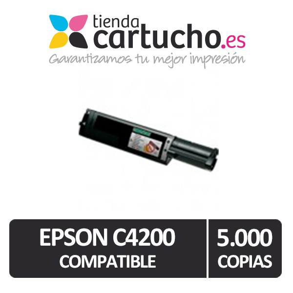Toner NOIR EPSON C4200 compatible, remplacer le toner original EPSON C13S050245 Toner NOIR EPSON C4200 compatible, remplacer le toner original EPSON C13S050245