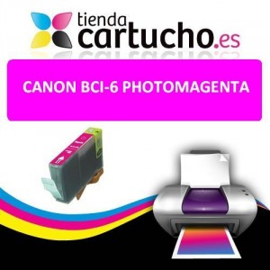 CARTUCHO COMPATIBLE CANON BCI-6BK NEGRO PARA LA IMPRESORA Canon S 520