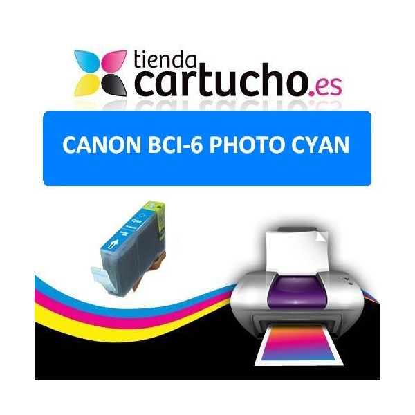 CARTOUCHE COMPATIBLE CANON BCI-3 / BCI-6C PHOTO CYAN CARTOUCHE COMPATIBLE CANON BCI-3 / BCI-6C PHOTO CYAN