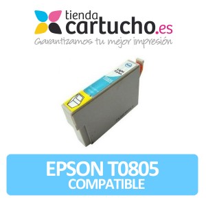 CARTUCHO COMPATIBLE EPSON T0805 PARA LA IMPRESORA Epson Stylus Photo PX 800 FW