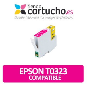 CARTUCHO MAGENTA COMPATIBLE EPSON T0323 PERTENENCIENTE A LA REFERENCIA Encre Epson T0321/2/3/4