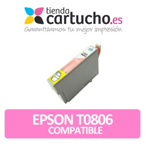 CARTUCHO COMPATIBLE EPSON T0806 PERTENENCIENTE A LA REFERENCIA Encre Epson T0801/2/3/4/5/6