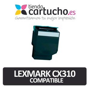 Toner Lexmark CX310 / CX410 / CX510 Negro PERTENENCIENTE A LA REFERENCIA Cartouches Lexmark CX310 / CX410 / CX510