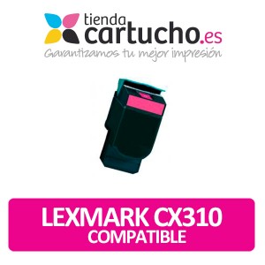 Toner Lexmark CX310 / CX410 / CX510 Negro PERTENENCIENTE A LA REFERENCIA Cartouches Lexmark CX310 / CX410 / CX510