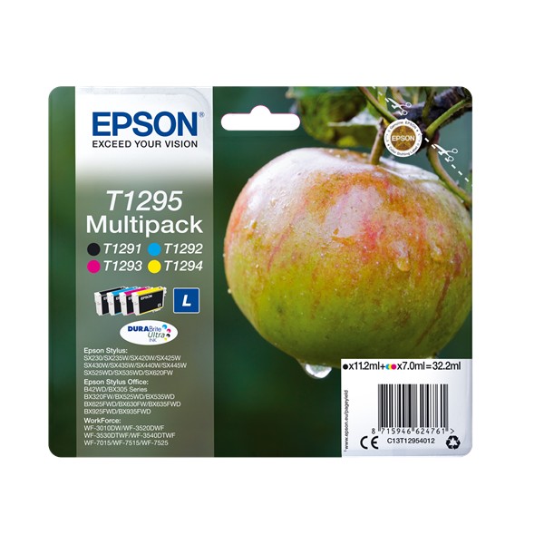 MULTIPACK ORIGINAL EPSON T1295 C13T12954012 MULTIPACK ORIGINAL EPSON T1295 C13T12954012