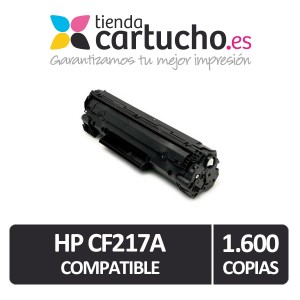 Toner HP HP CF217A Negro Compatible PARA LA IMPRESORA Hp laserJet Pro M102a