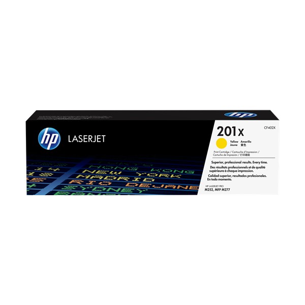 Toner Jaune Hp 201X Original - (Cf402x) Toner Jaune Hp 201X Original - (Cf402x)