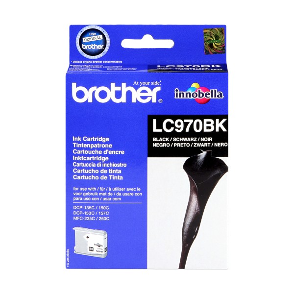 Brother LC970 Noir Original Brother LC970 Noir Original