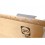 FADE Visor carpeta colgante bolsa 25 ud 85x15mm Superior Rigido Kraft varilla de plastico