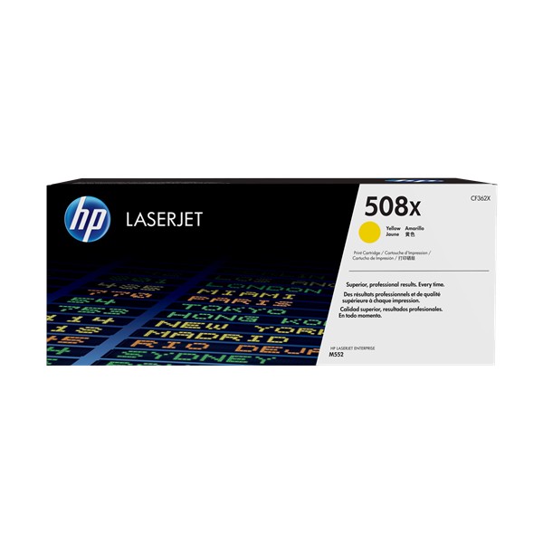 Toner Original HP CF362X / 508X Jaune Toner Original HP CF362X / 508X Jaune