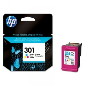 HP 301 NEGRO CARTUCHO ORIGINAL PARA LA IMPRESORA Cartouches d'encre HP Envy 4505 e-All-in-One