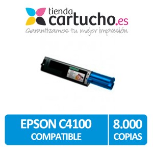 Toner CYAN EPSON C4100 compatible, sustituye al toner original C13S050146 PERTENENCIENTE A LA REFERENCIA Toner Epson C4100