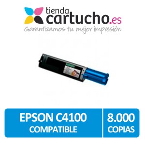 Toner CYAN EPSON C4100 compatible, sustituye al toner original C13S050146 PARA LA IMPRESORA Epson Aculaser C4100