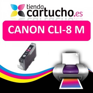 CARTUCHO COMPATIBLE CANON CLI-8 MAGENTA PARA LA IMPRESORA Cartouches d'encre Canon Pixma MP600