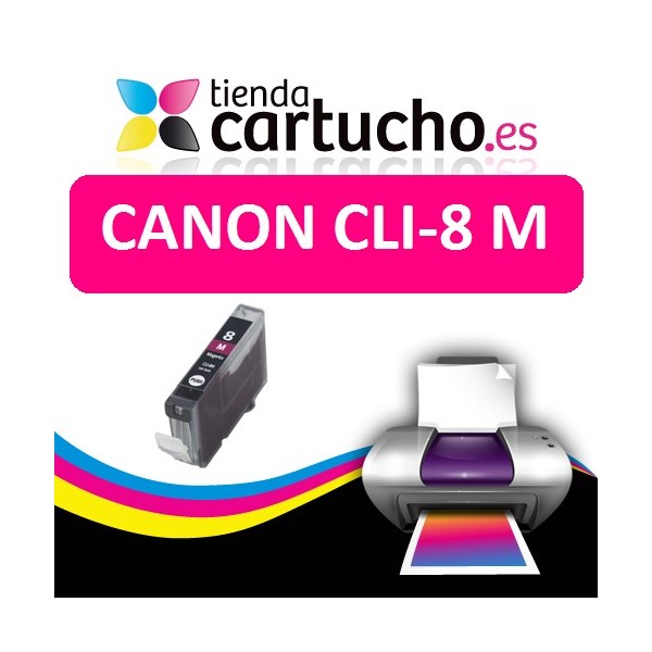 CARTOUCHE COMPATIBLE CANON CLI-8 MAGENTA CARTOUCHE COMPATIBLE CANON CLI-8 MAGENTA
