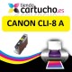 CARTUCHO COMPATIBLE CANON CLI-8 AMARILLO