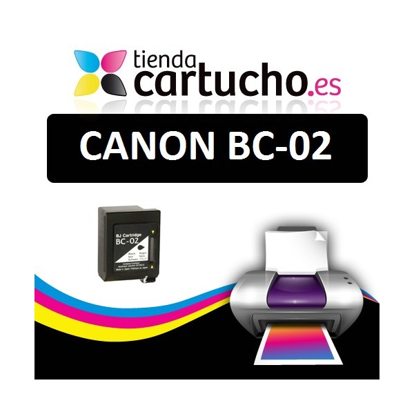 CARTOUCHE COMPATIBLE CANON BC 02 NOIR CARTOUCHE COMPATIBLE CANON BC 02 NOIR