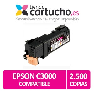 Toner MAGENTA EPSON C2900 compatible PARA LA IMPRESORA Canon Fax L 800
