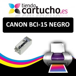 CARTUCHO COMPATIBLE CANON BCI-15 TRICOLOR PERTENENCIENTE A LA REFERENCIA Canon BCI15 NEGRO / COLOR