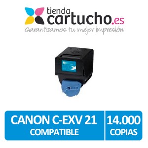 Toner CYAN compatible Canon C-EXV 21 - IR2380 PERTENENCIENTE A LA REFERENCIA Canon CEXV21 / IR2380
