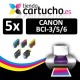 PACK 24 CANON BCI-3/5/6