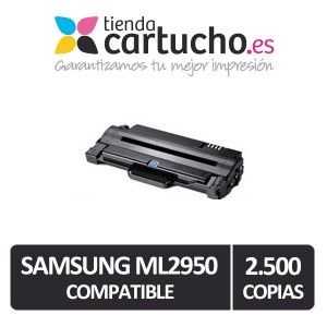 Toner SAMSUNG ML2950 (D103) compatible, sustitye al toner original MLT-D103S/ELS PARA LA IMPRESORA Toner Samsung ML-2951 D