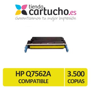 Toner Amarillo compatible HP Q7562, sustituye al toner original Q7562 PARA LA IMPRESORA Toner HP Color LaserJet 3000TN