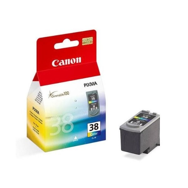 CARTOUCHE ORIGINAL CANON CL-38 COLOR CARTOUCHE ORIGINAL CANON CL-38 COLOR